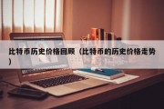比特币历史价格回顾（比特币的历史价格走势）